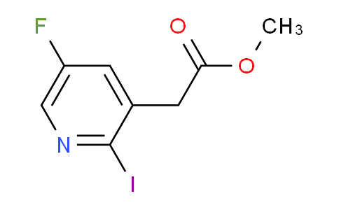 AM106610 | 1803811-56-4 | Methyl 5-fluoro-2-iodopyridine-3-acetate