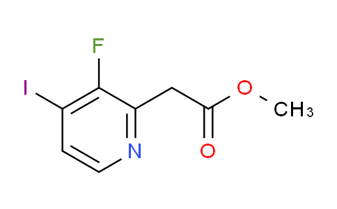 AM106615 | 1806543-33-8 | Methyl 3-fluoro-4-iodopyridine-2-acetate