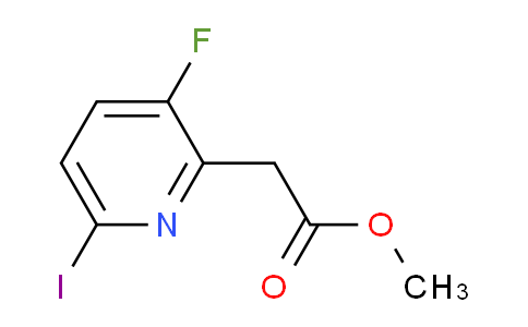 AM106616 | 1803739-84-5 | Methyl 3-fluoro-6-iodopyridine-2-acetate