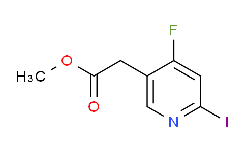 AM106621 | 1806418-13-2 | Methyl 4-fluoro-2-iodopyridine-5-acetate