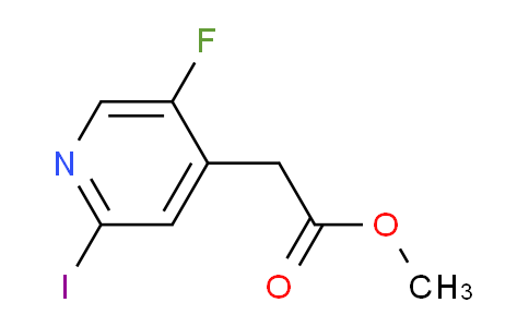 AM106625 | 1803879-53-9 | Methyl 5-fluoro-2-iodopyridine-4-acetate