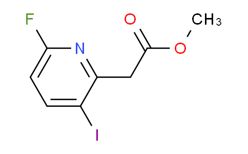 AM106628 | 1803739-87-8 | Methyl 6-fluoro-3-iodopyridine-2-acetate