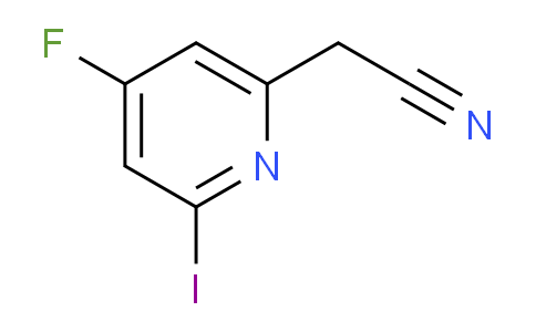 AM106629 | 1806418-26-7 | 4-Fluoro-2-iodopyridine-6-acetonitrile