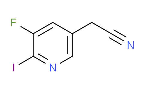 AM106635 | 1806418-19-8 | 3-Fluoro-2-iodopyridine-5-acetonitrile