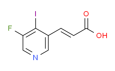 AM106650 | 1807316-80-8 | 3-Fluoro-4-iodopyridine-5-acrylic acid