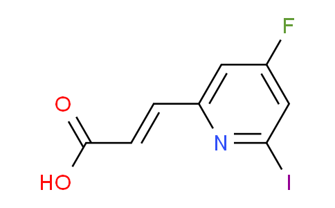 AM106654 | 1807313-00-3 | 4-Fluoro-2-iodopyridine-6-acrylic acid