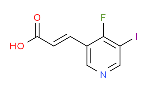AM106655 | 1807318-36-0 | 4-Fluoro-3-iodopyridine-5-acrylic acid