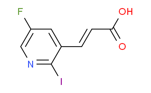 AM106657 | 1807419-24-4 | 5-Fluoro-2-iodopyridine-3-acrylic acid