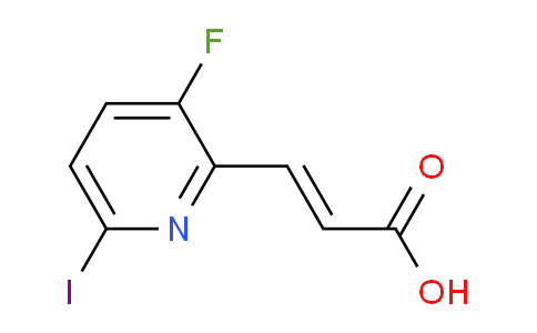 AM106663 | 1807390-92-6 | 3-Fluoro-6-iodopyridine-2-acrylic acid