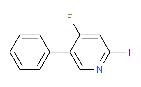 4-Fluoro-2-iodo-5-phenylpyridine