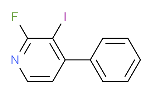 2-Fluoro-3-iodo-4-phenylpyridine