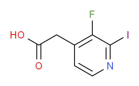 3-Fluoro-2-iodopyridine-4-acetic acid