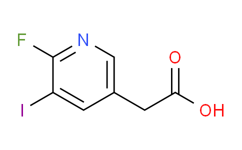 2-Fluoro-3-iodopyridine-5-acetic acid
