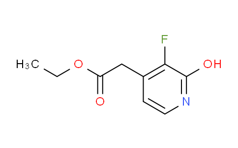 Ethyl 3-fluoro-2-hydroxypyridine-4-acetate