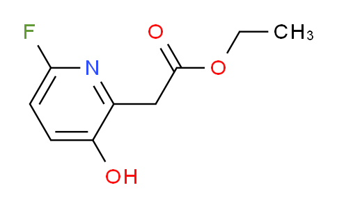 AM106782 | 1803739-31-2 | Ethyl 6-fluoro-3-hydroxypyridine-2-acetate