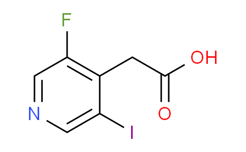 3-Fluoro-5-iodopyridine-4-acetic acid