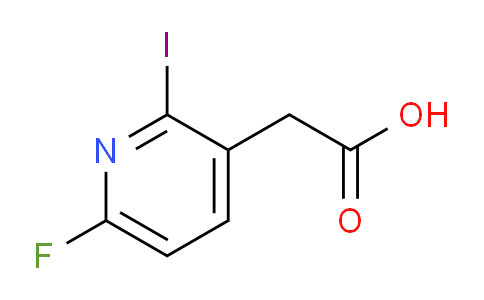 6-Fluoro-2-iodopyridine-3-acetic acid