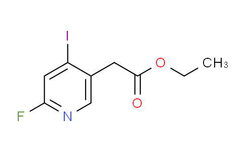 Ethyl 2-fluoro-4-iodopyridine-5-acetate