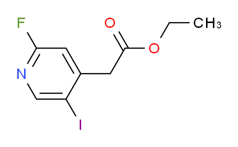 Ethyl 2-fluoro-5-iodopyridine-4-acetate