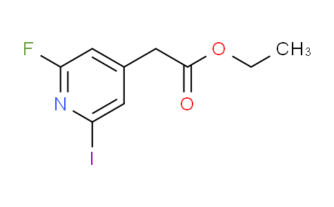 Ethyl 2-fluoro-6-iodopyridine-4-acetate