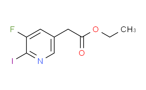 Ethyl 3-fluoro-2-iodopyridine-5-acetate