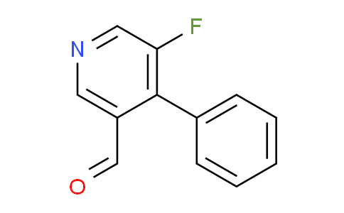 5-Fluoro-4-phenylnicotinaldehyde