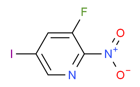3-Fluoro-5-iodo-2-nitropyridine