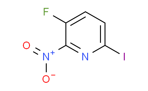 3-Fluoro-6-iodo-2-nitropyridine