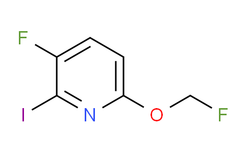 3-Fluoro-6-fluoromethoxy-2-iodopyridine