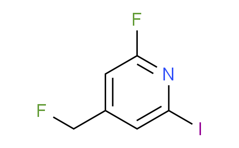 2-Fluoro-4-fluoromethyl-6-iodopyridine