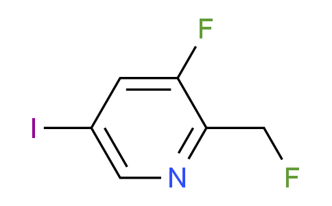 3-Fluoro-2-fluoromethyl-5-iodopyridine