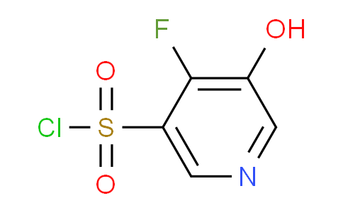 AM107027 | 1803877-30-6 | 4-Fluoro-3-hydroxypyridine-5-sulfonyl chloride