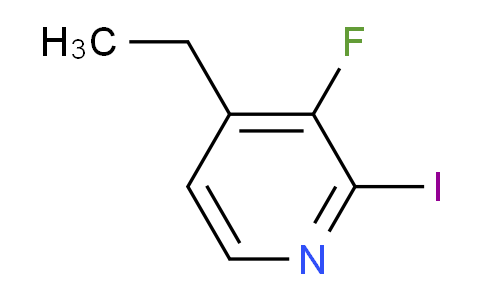 4-Ethyl-3-fluoro-2-iodopyridine