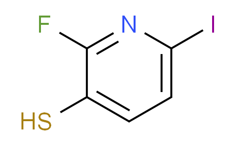 2-Fluoro-6-iodo-3-mercaptopyridine