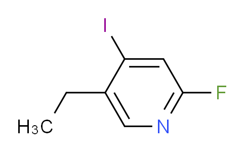 5-Ethyl-2-fluoro-4-iodopyridine
