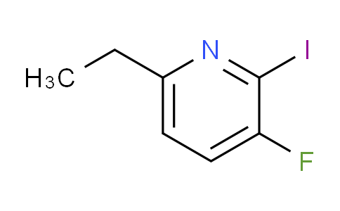 6-Ethyl-3-fluoro-2-iodopyridine