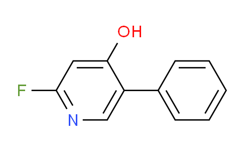 AM107083 | 1805070-81-8 | 2-Fluoro-4-hydroxy-5-phenylpyridine
