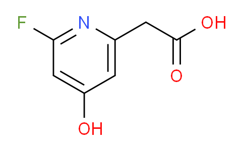 2-Fluoro-4-hydroxypyridine-6-acetic acid