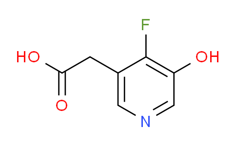 4-Fluoro-3-hydroxypyridine-5-acetic acid