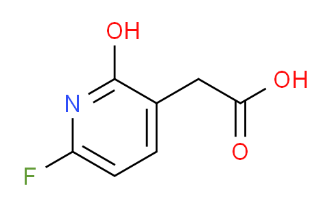 6-Fluoro-2-hydroxypyridine-3-acetic acid