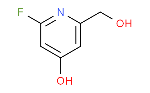 2-Fluoro-4-hydroxypyridine-6-methanol