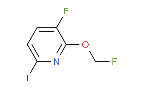 3-Fluoro-2-fluoromethoxy-6-iodopyridine