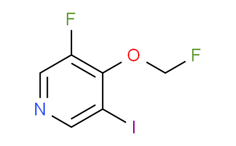 3-Fluoro-4-fluoromethoxy-5-iodopyridine
