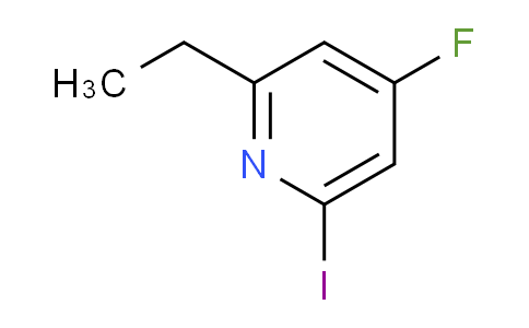 2-Ethyl-4-fluoro-6-iodopyridine