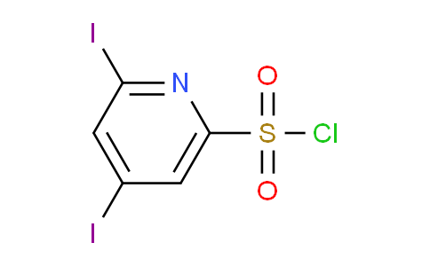 2,4-Diiodopyridine-6-sulfonyl chloride