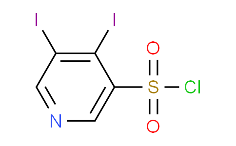 3,4-Diiodopyridine-5-sulfonyl chloride