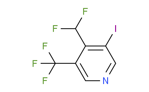 AM107546 | 1806269-51-1 | 4-Difluoromethyl-3-iodo-5-(trifluoromethyl)pyridine