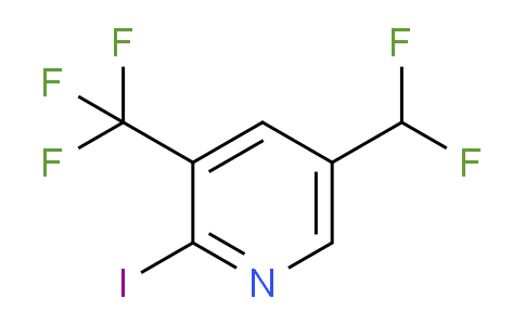 5-Difluoromethyl-2-iodo-3-(trifluoromethyl)pyridine