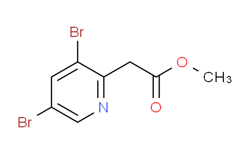AM107694 | 1806352-22-6 | Methyl 3,5-dibromopyridine-2-acetate