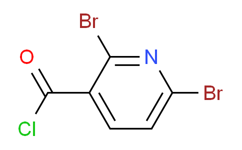 2,6-Dibromopyridine-3-carbonyl chloride